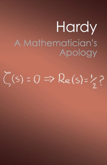 A Mathematician's Apology by G.H. Hardy - Paperback