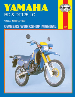 Yamaha RD & DT125LC (82 - 87) Haynes Repair Manual by Haynes Publishing - Paperback