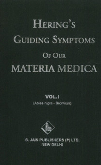 Herings Guiding Symptoms of Our Materia Medica : 5-Volume Set by B Jain Publishing Group - Hardback Herings Guiding Symptoms of Our Materia Medica : 5-Volume Set by B Jain Publishing Group - Hardback