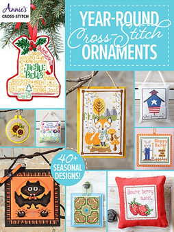 Year-Round Cross-Stitch Ornaments : 40 Seasonal Designs! by Annie's Cross-Stitch - Paperback