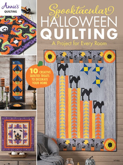 Spooktacular Halloween Quilting : A Project for Every Room 10 Creative Quilted Treats to Decorate Your Home by Annie's Quilting - Paperback