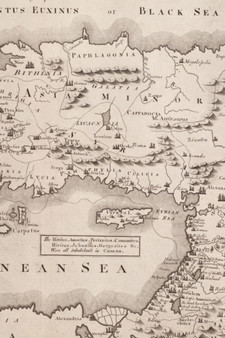 Vintage Map Field Journal Notebook, 50 pages/25 sheets, 4x6 by Poetose Press - Paperback