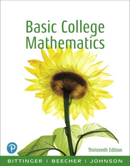 Basic College Mathematics by Marvin Bittinger - Paperback