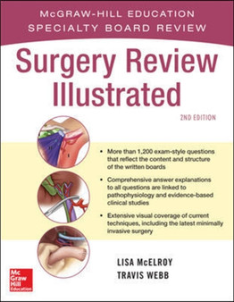 Surgery Review Illustrated 2/e by Lisa McElroy - Paperback