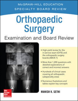 Orthopaedic Surgery Examination and Board Review by Manish Sethi - Paperback
