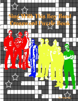 Sing with This Boy Band Crossword Puzzle Book by Aaron Joy - Paperback