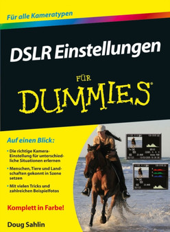 DSLR Einstellungen fur Dummies by Doug Sahlin - Paperback