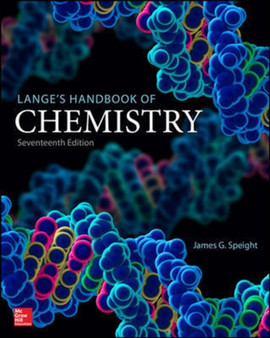 Lange's Handbook of Chemistry, Seventeenth Edition by James Speight - Hardback
