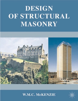 Design of Structural Masonry by W.M.C. McKenzie - Paperback