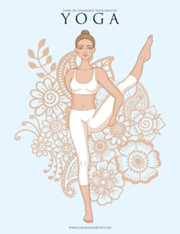 Livre de coloriage pour adultes Yoga 1 & 2 by Nick Snels - Paperback