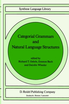 Categorial Grammars and Natural Language Structures : 32
