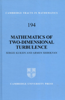 Mathematics of Two-Dimensional Turbulence by Sergei Kuksin - Hardback