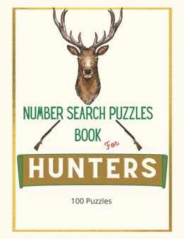 Number Search Puzzles Book For Hunting : 100 Large print Hunting Number Search Books for Hunting lover with Solutions by Maa Publication - Paperback