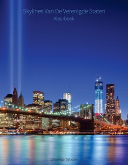 Skylines Van De Verenigde Staten Kleurboek 1 : 1 by Nick Snels - Paperback