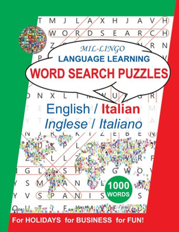 Italian Word Search Puzzles, for Holidays, for Business, for Fun : Language Learning Activity Book for English Speakers by Francis Johnston - Paperback