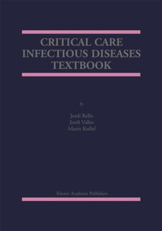 Critical Care Infectious Diseases Textbook by Jordi Rello - Paperback