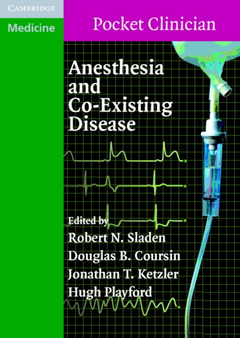 Anesthesia and Co-Existing Disease by Robert Sladen - Paperback