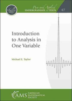 Introduction to Analysis in One Variable by Michael E. Taylor - Paperback