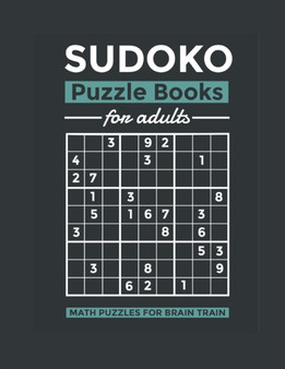 SUDOKO Puzzle Books for adults : Math Puzzles for Brain Train by David Nababti - Paperback