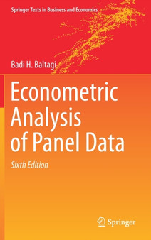 Econometric Analysis of Panel Data by Badi H. Baltagi - Hardback