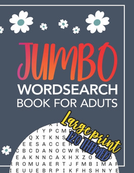 Jumbo Wordsearch Book For Adults : 120 Themed Word Searches For Adults: Jumbo Large Print Word-Finds Puzzle Book: Word Search Puzzle Book For Adults Large Print: Wordsearch Hard: Word Search For Old P by Funfun Jumbo Wordsearch - Paperback
