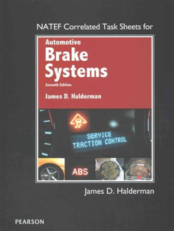 NATEF Correlated Task Sheets for Automotive Brake Systems by James Halderman - Paperback