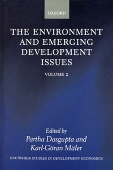 The Environment and Emerging Development Issues: Volume 2 by Partha Dasgupta - Paperback
