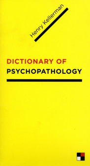 Dictionary of Psychopathology by Henry Ph.D. Kellerman - Paperback