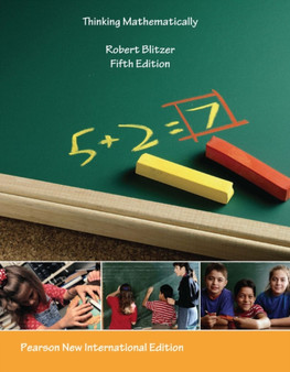 Thinking Mathematically : Pearson New International Edition by Robert Blitzer - Paperback