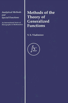 Methods of the Theory of Generalized Functions by V.S. Vladimirov - Hardback