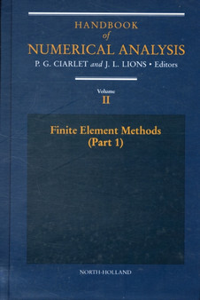 Finite Element Methods (Part 1) : Volume 2 by P.G. Ciarlet - Hardback