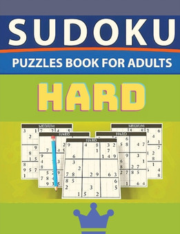 Sudoku Puzzle Book for Adults : Hard Sudoku Puzzles with Solutions by Master Puzzle - Paperback