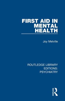First Aid in Mental Health by Joy Melville - Paperback