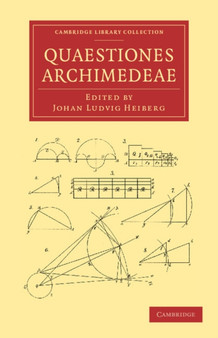 Quaestiones Archimedeae by Johan Ludvig Heiberg - Paperback
