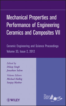 Mechanical Properties and Performance of Engineering Ceramics and Composites VII, Volume 33, Issue 2 by Dileep Singh - Hardback