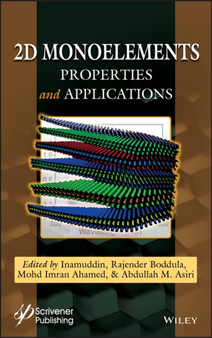 2D Monoelements : Properties and Applications by Inamuddin - Hardback