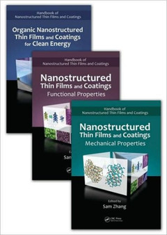 Handbook of Nanostructured Thin Films and Coatings, Three-Volume Set by Sam Zhang - Hardback