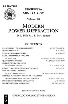 Modern Powder Diffraction by David L. Bish - Paperback