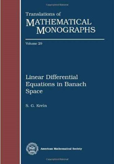 Linear Differential Equations in Banach Space by S.G. Krein - Paperback