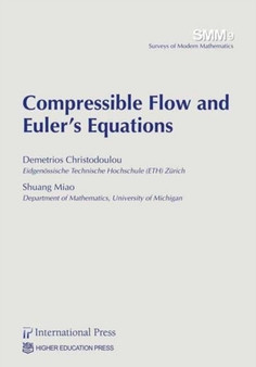 Compressible Flow and Euler's Equations by Demetrios Christodoulou - Paperback