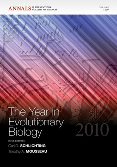 The Year in Evolutionary Biology 2010, Volume 1206 by Carl D. Schlichting - Paperback