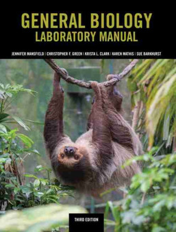 General Biology Laboratory Manual by Christopher Green - Paperback