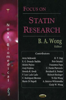 Focus on Statin Research by B A Wong - Hardback