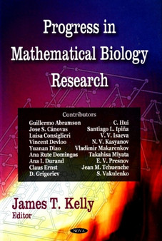 Progress in Mathematical Biology Research by James T Kelly - Hardback