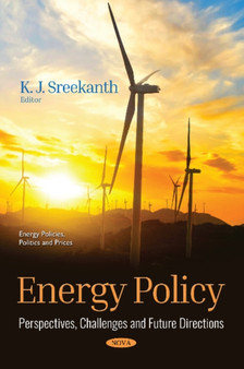 Energy Policy : Perspectives, Challenges and Future Directions by K.J. Sreekanth - Paperback
