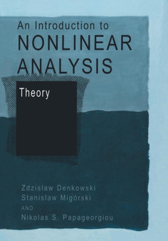 An Introduction to Nonlinear Analysis: Theory by Zdzislaw Denkowski - Paperback