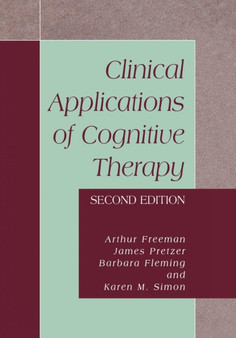 Clinical Applications of Cognitive Therapy by James Pretzer - Paperback