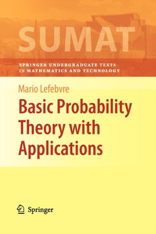 Basic Probability Theory with Applications by Mario Lefebvre - Paperback