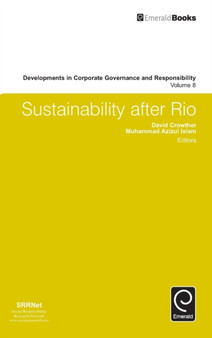 Sustainability after Rio by David Crowther - Hardback