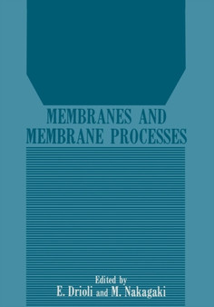 Membranes and Membrane Processes by Enrico Drioli - Paperback